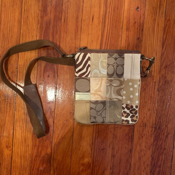 Coach Handbags - Coach MultiPattern CrossBody Bag